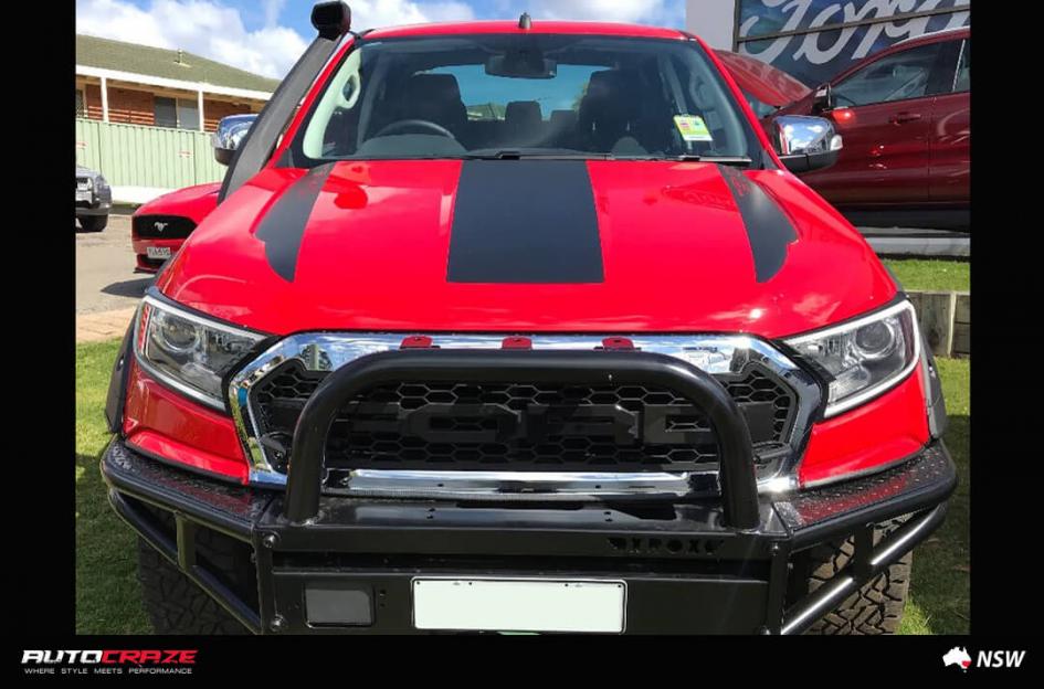 FORD RANGER GD04 GRAPHITE WITH MILLED ACCENTS